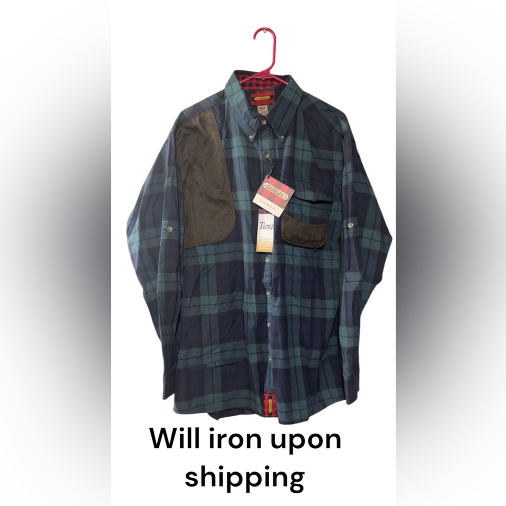 NWT Braeval Flannel Men’s L